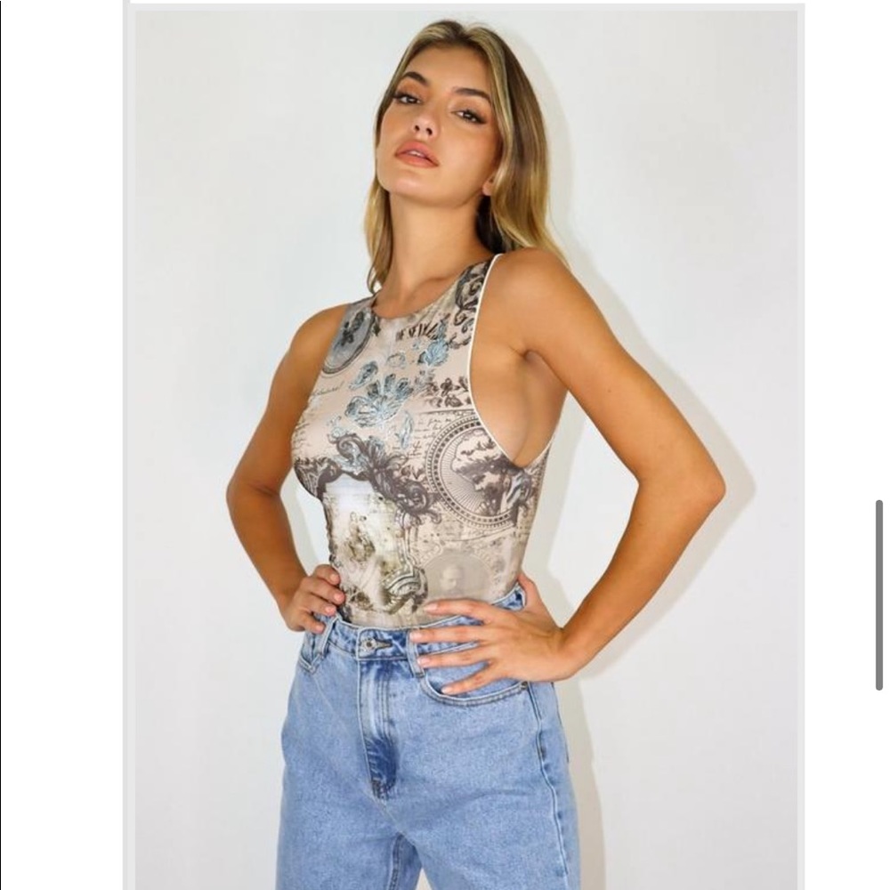 Missguided racerback bodysuit